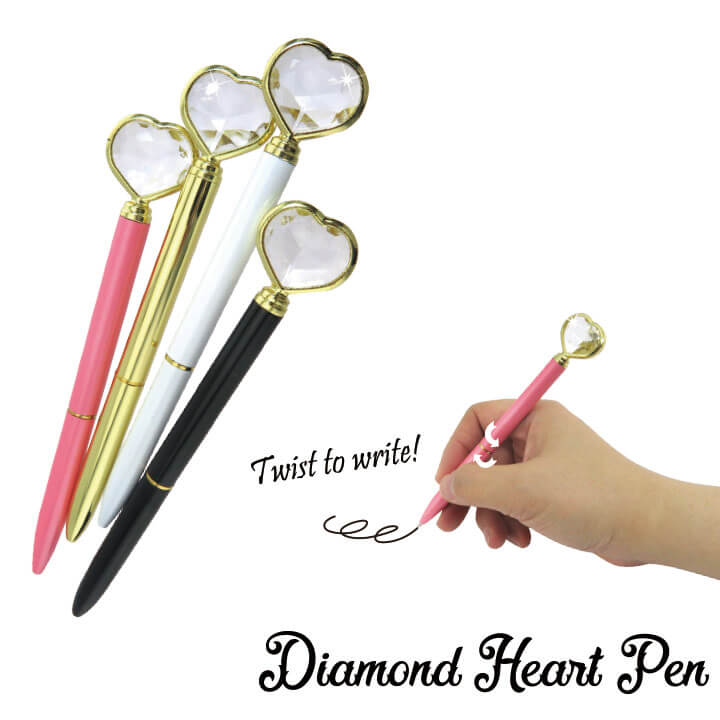 Diamond Heart Pen Y2-F934