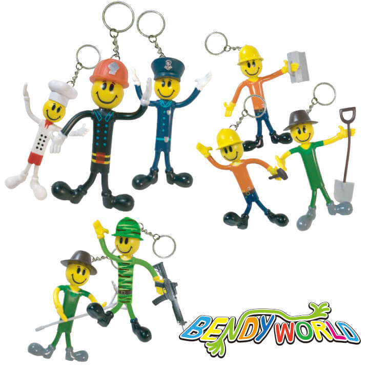 Bendy World Keychain Profession Series Y4-F633