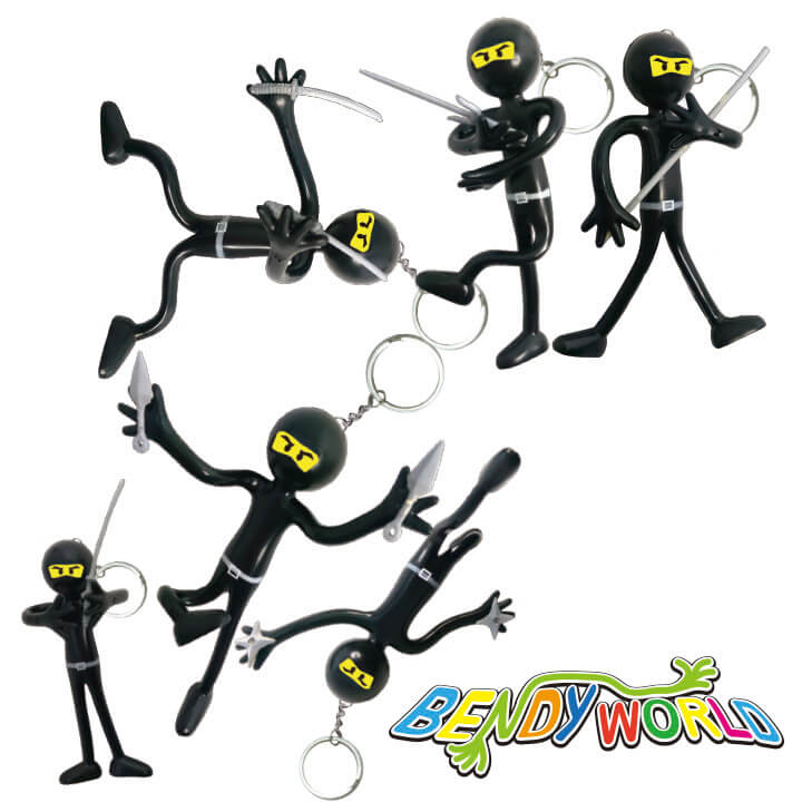 Bendy World Keychain Ninja Series Y4-F643