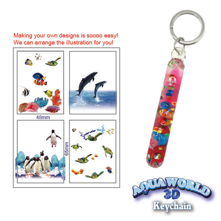 Aqua World Keychain Ocean Series Y4-F790