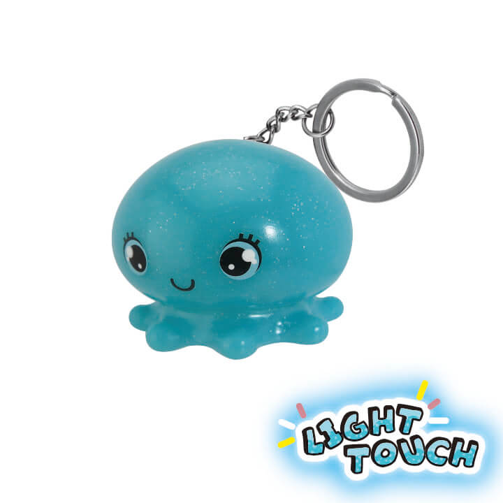 Light Touch Flash Keychain Octopus Y4-F889