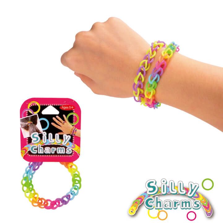 Silly Charms Rainbow Loom Bracelet Y5-F416-1