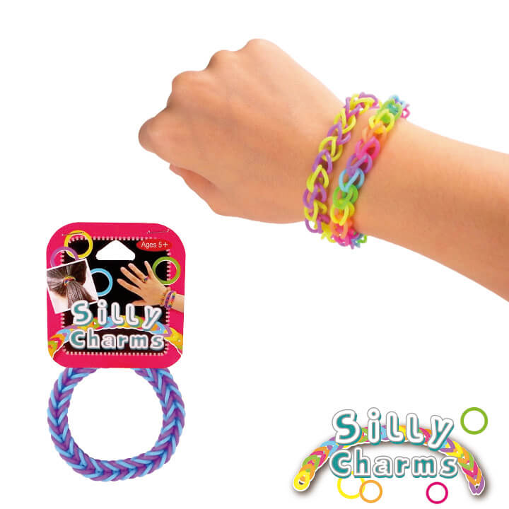 Silly Charms Rainbow Loom Bracelet Y5-F416-2