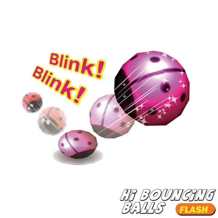 Hi Bouncing Ball Ladybug Series Y5-F737
