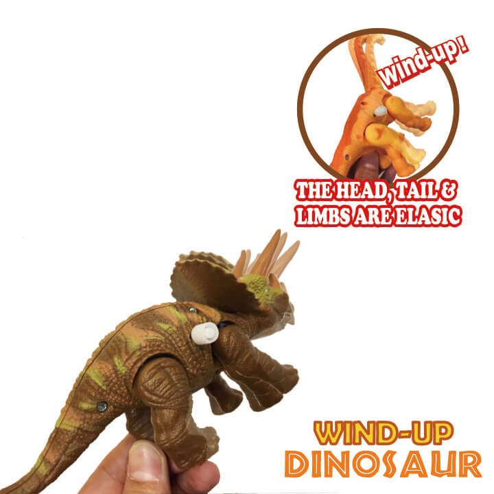 Wind-up Dinosaur Triceratops Y5-F893