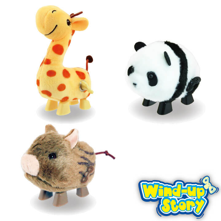 Wind-up Story Cutie Plush Toy Y5-F921