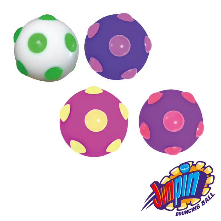 JumPin Bouncing Ball Colorful Dots Series Y5-F985