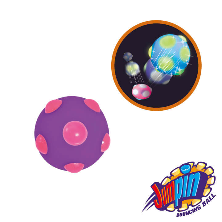 JumPin Bouncing Ball Colorful Dots Series Y5-F985