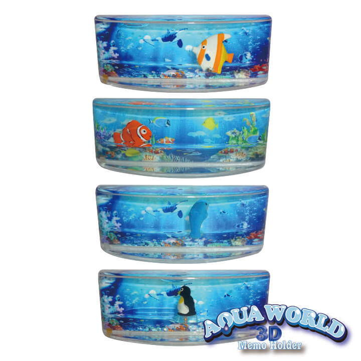 Aqua World 3D Memo Holder Ocean Series Y6-F649-A