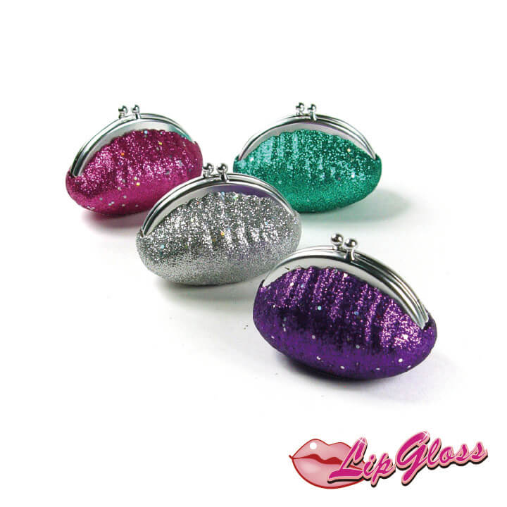 Lip Gloss-Glitter Purse Y8-F398-1