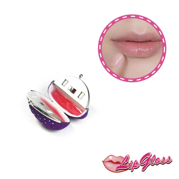 Lip Gloss-Glitter Purse Y8-F398-1