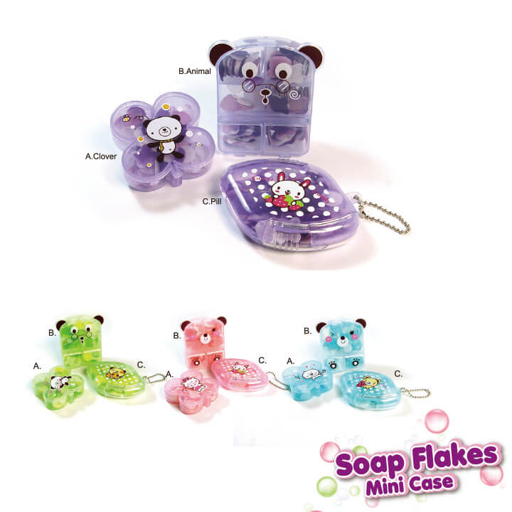 Soap Flakes Mini Case Soap for Kids Y8-F531