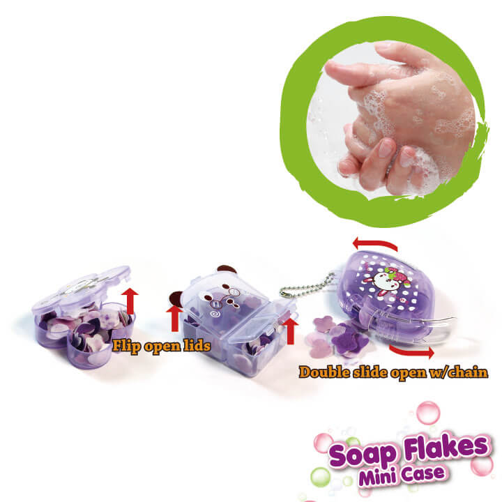 Soap Flakes Mini Case Soap for Kids Y8-F531