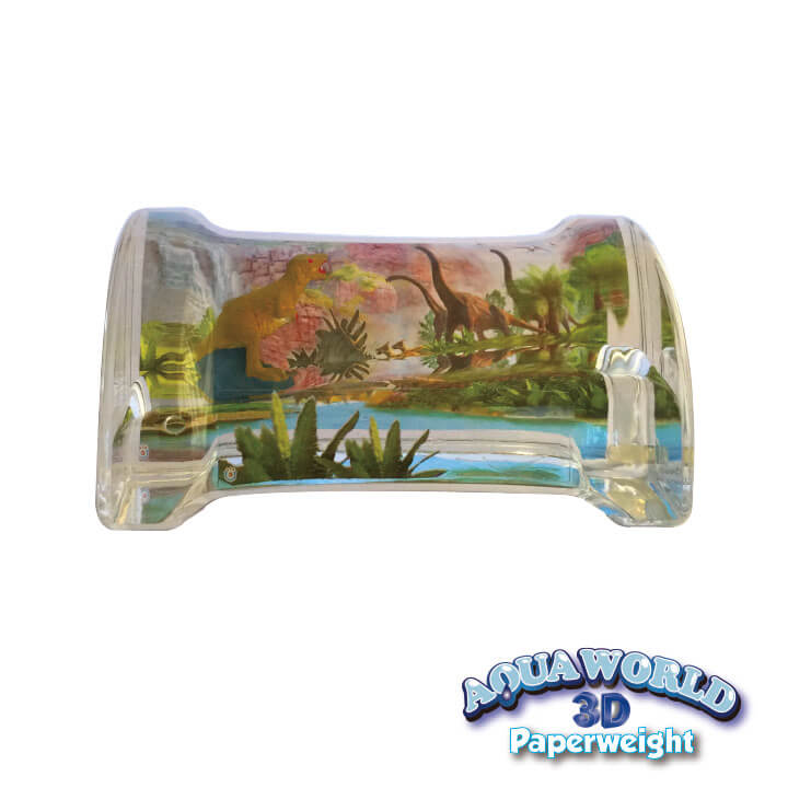 Aqua World 3D Paperweight Dinosaur Y8-F695-C