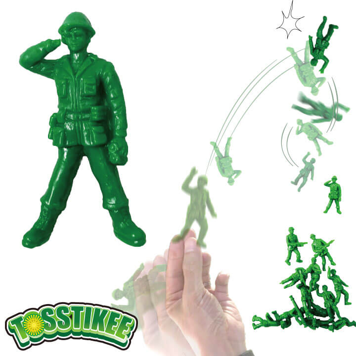 Tosstikee Soldier Series Sticky Toy FY5-F145-B