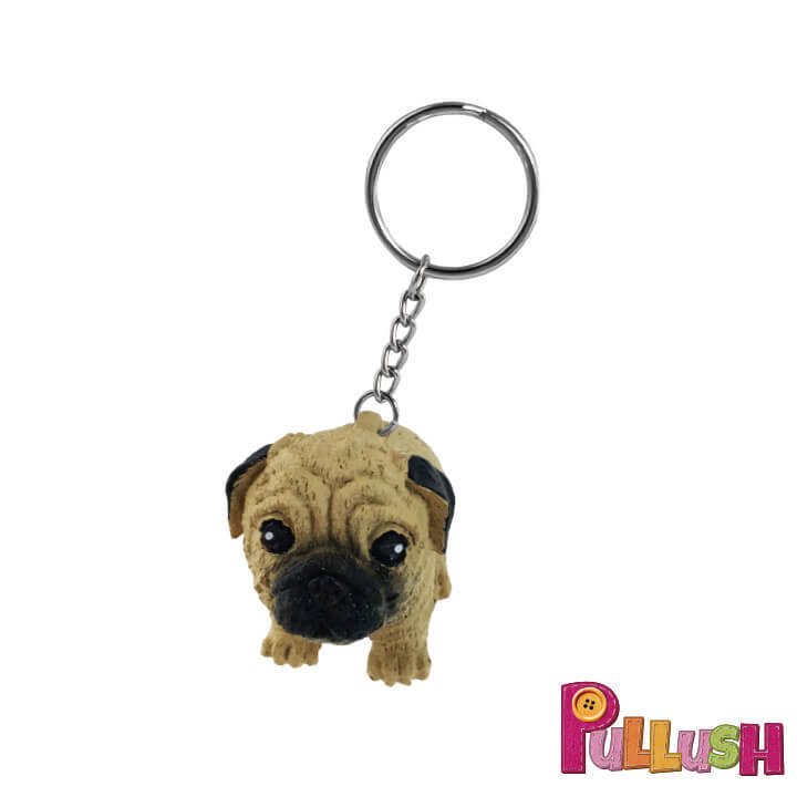 Pullush Soft Keychain Bulldog Series FY4-F026-D