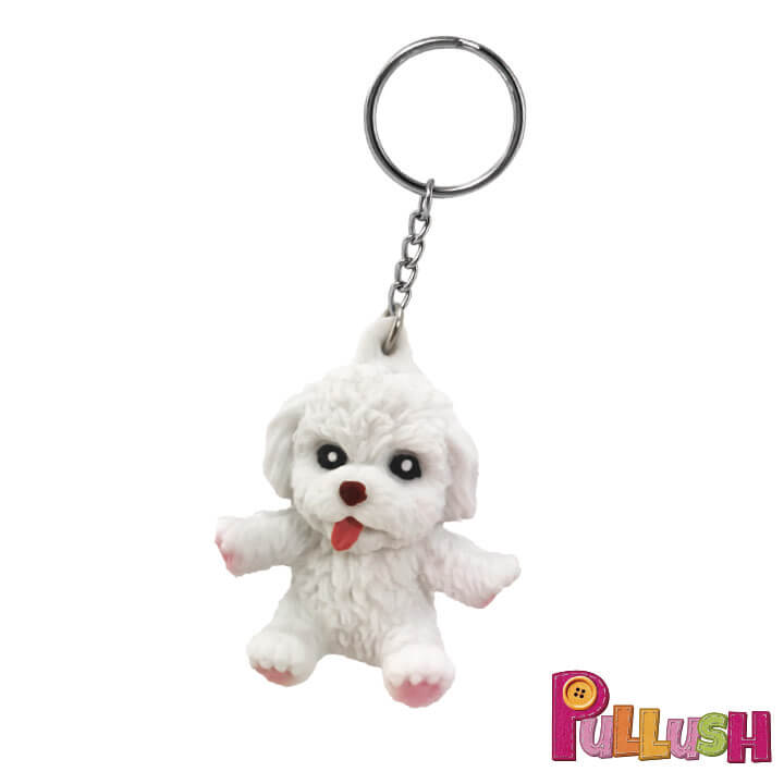 Pullush Soft Keychain poodle Series FY4-F026-F