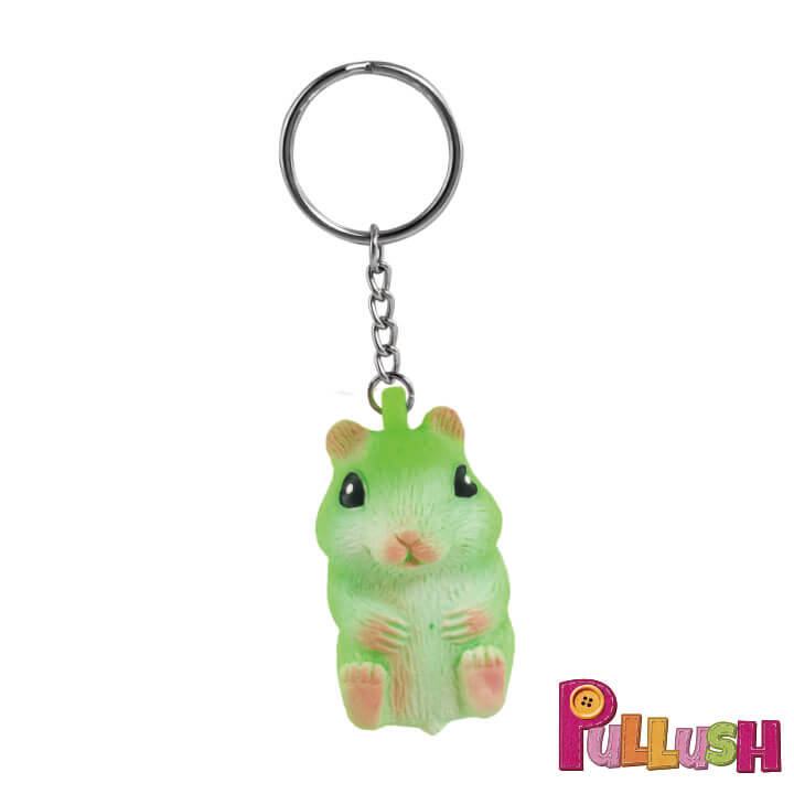Pullush Soft Keychain Hamster Series FY4-F026-G