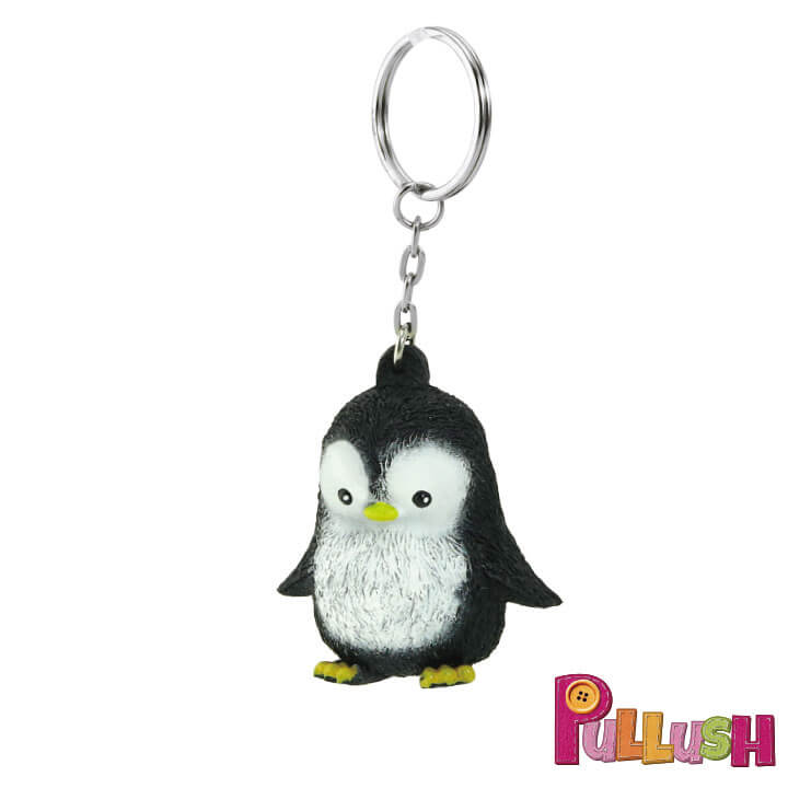 Pullush Soft Keychain Penguin Series FY4-F026-K