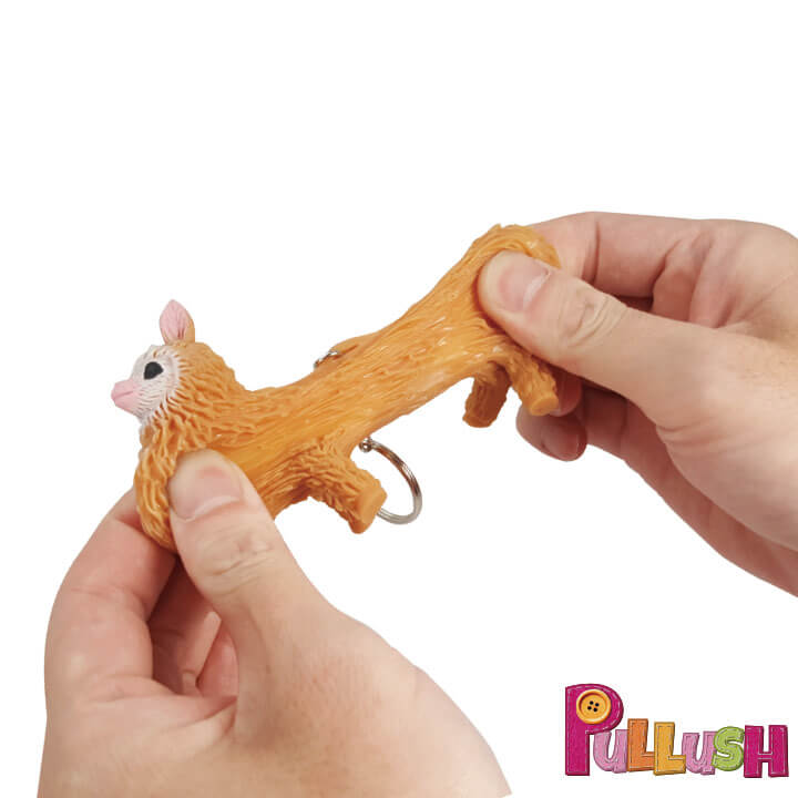 Pullush Soft Keychain Llama Series FY4-F026-L