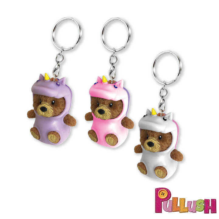 Pullush Soft Keychain Costume Unicorn Series FY4-F050-B