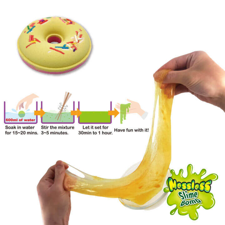 Messless Slime Bomb-Donut Series F5137-1IDOB