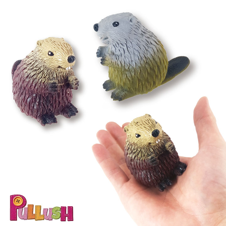 Pullush Soft toy Beaver Series FY5-F014-N