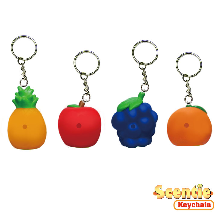Sniff Ems! Scent Keychain Fruit Series F4047-1LFRD
