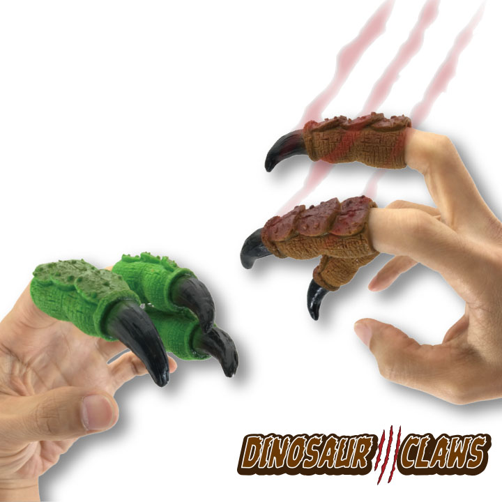TPR Finger Toy Dinosaur Claws FY5-F032