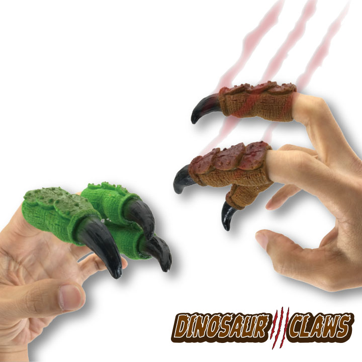 TPR Finger Toy Dinosaur Claws FY5-F032 - FOLUCK-Novelty toys