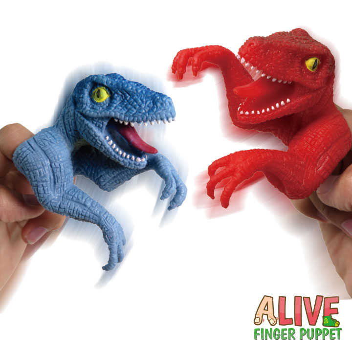 Alive Finger Puppet Velociraptor Series FY5-F157-A