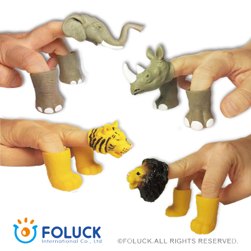 Finger Puppet Wild World Series Animal Finger Puppet Y5-F409