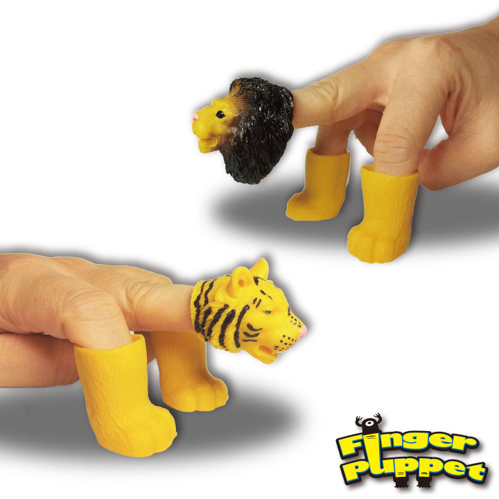 Finger Puppet Wild World Series Animal Finger Puppet Y5-F409
