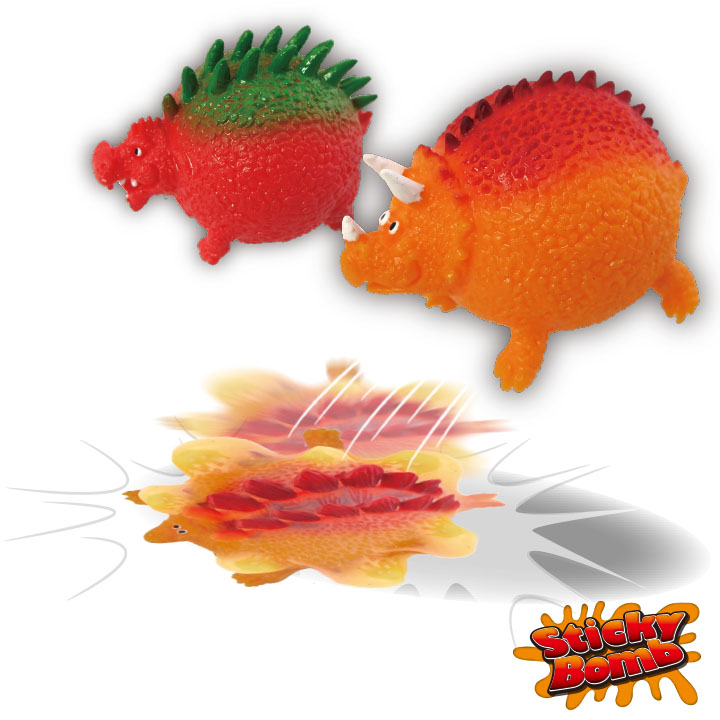 Sticky Bomb Dinosaur Series Squishy Ball Y5-F690