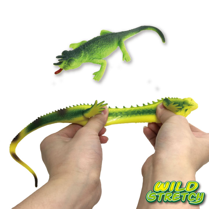 Wild Stretch Large Lizard Series Stretchy Toy Y5-F571 - FOLUCK-Novelty toys