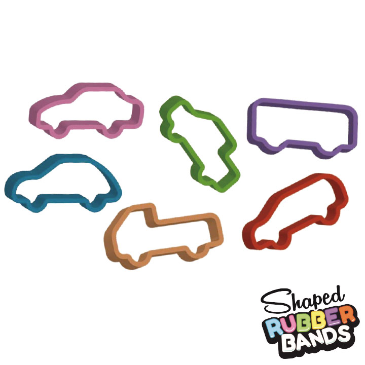 Shaped Rubber Bands Car Series Y5-F977-F