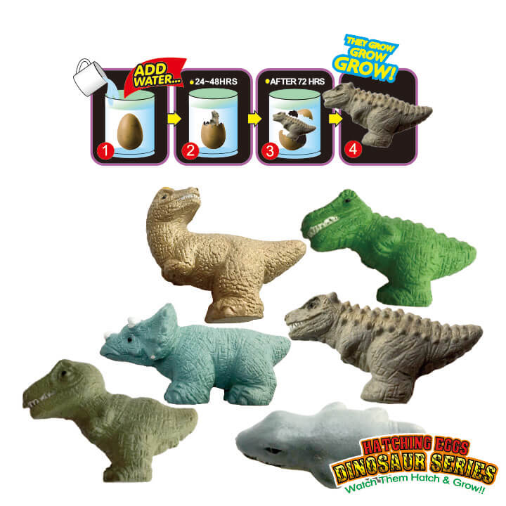 Hatching Egg Dinosaur Series 6cm Dinosaur Egg Toy FY5-F064