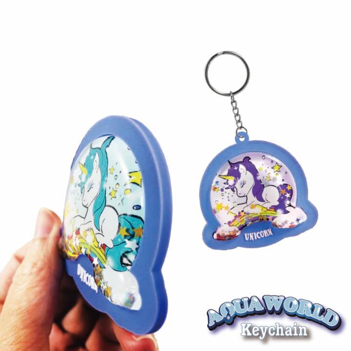 Aqua World Keychain Unicorn Series F4025-1IUNO