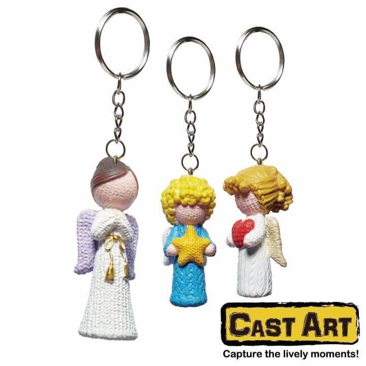 Cast Art Knitting Keychain Angel Series F8L012-0AAD