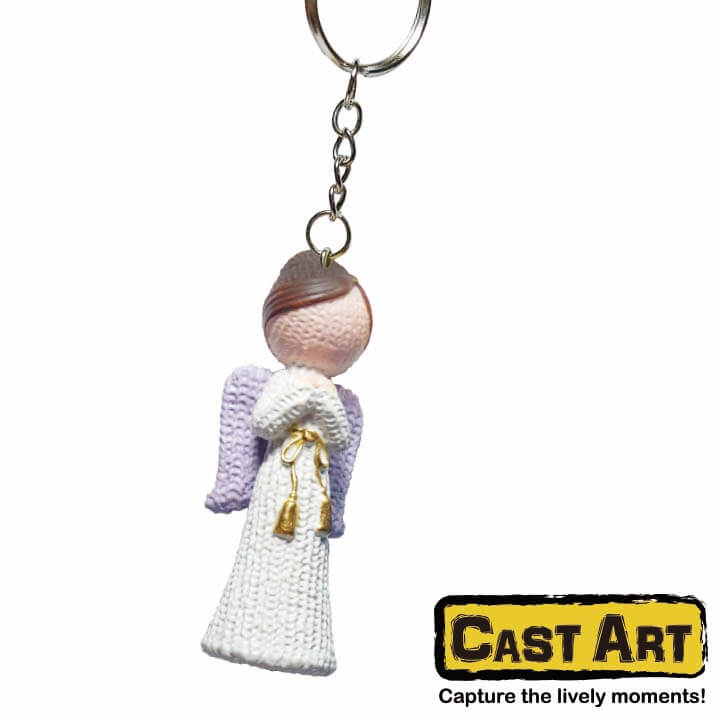 Cast Art Knitting Keychain Angel Series F8L012-0AAD