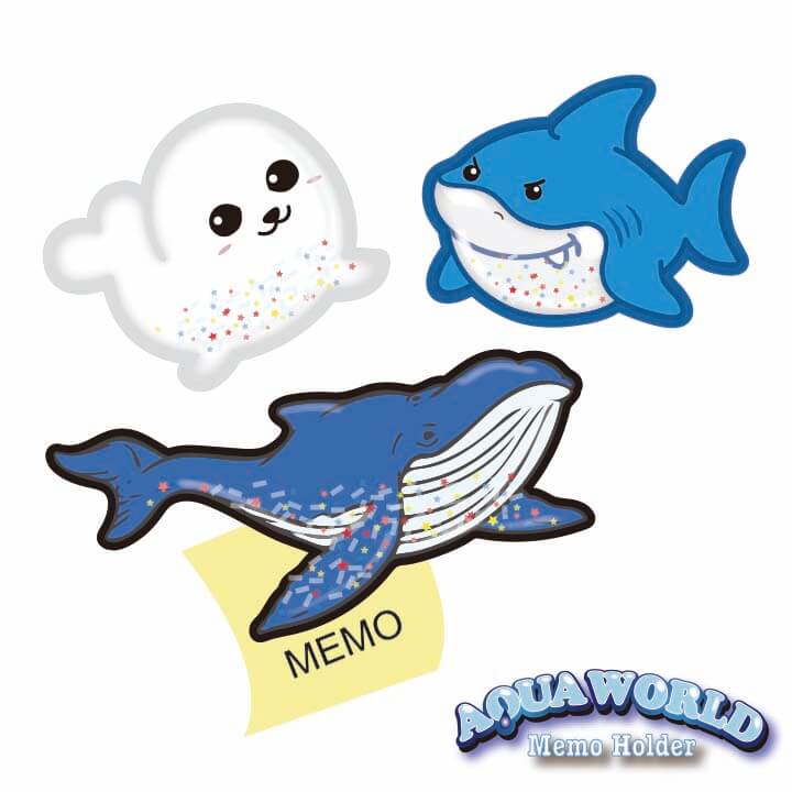 Aqua World Memo Holder Ocean Series F8O017-0OCO