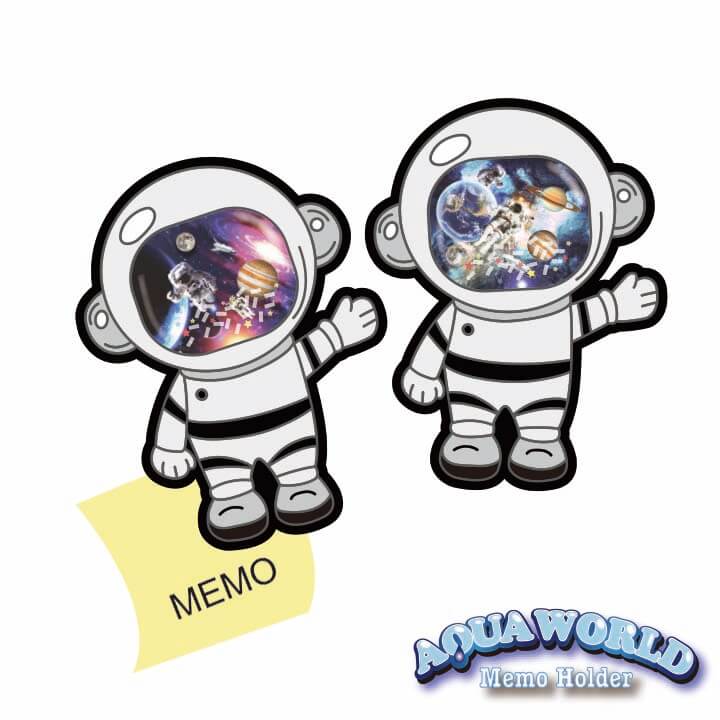 Aqua World Memo Holder Space Series F8O017-0SPO