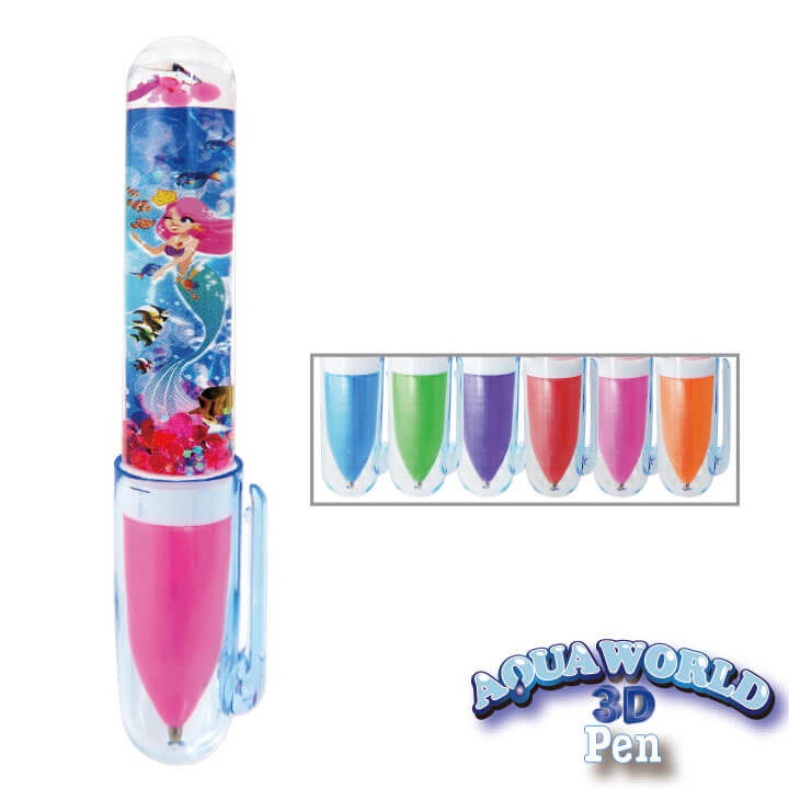 Aqua World Tube Pen Mermaid Series FY2-F035-B