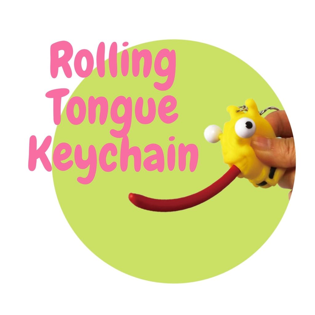 Rolling Tongue Keychain