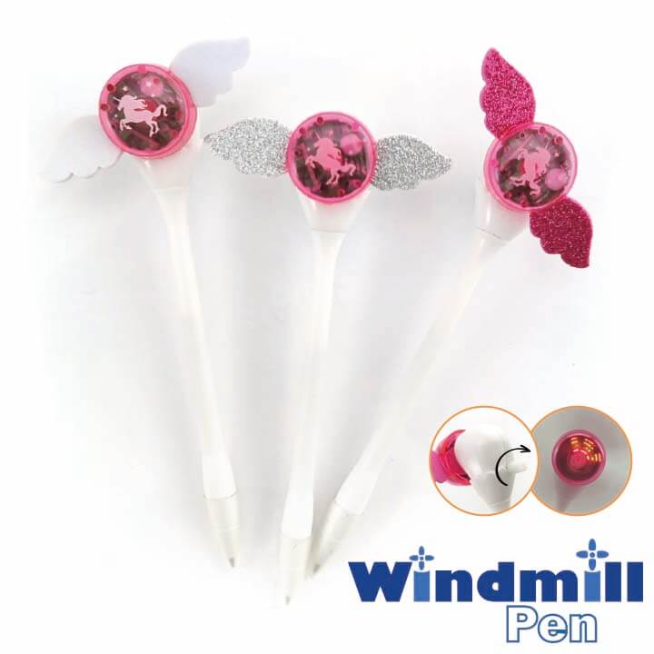 Flash Windmill Pen Unicorn Wing Series Y2-F1009-A