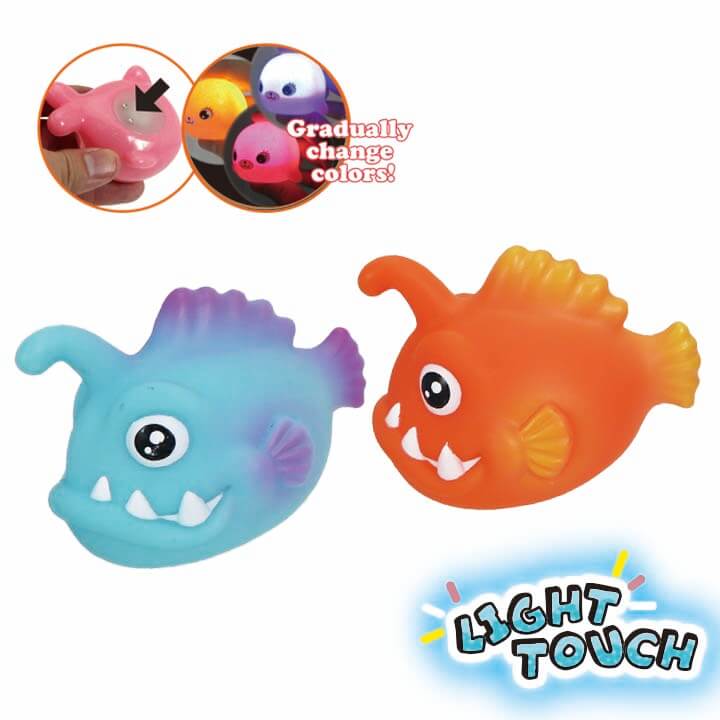 Light Touch Flash Bath Toy Anglerfish Y5-F994-E