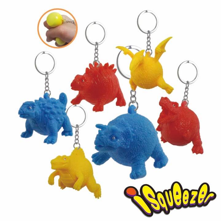 iSqueezer Keychain Super Lightweight Clay Dinosaur Series FY4-F068-B