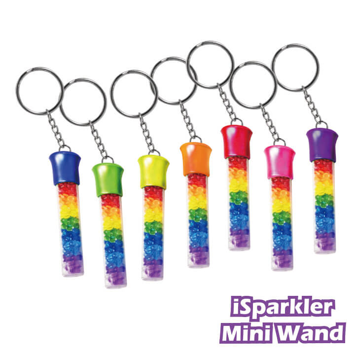 iSparkler Mini Wand Keychain Rainbow Granule Series Y4-F1000