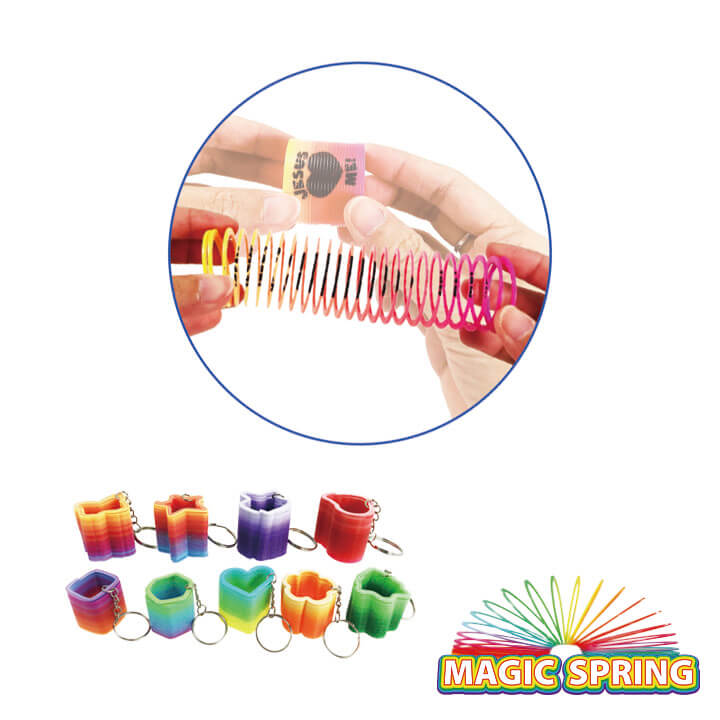 Magic Spring Keychain Shape Series Y4-F999