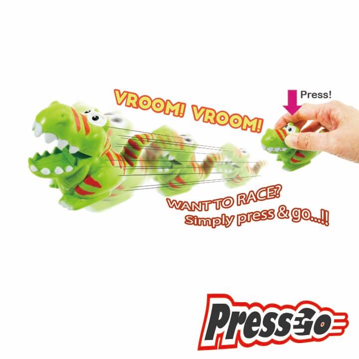 PressGo Car Dinosaur Series Y5-F996